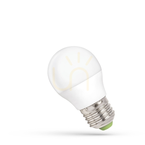 Prüfen LED-Glühbirne Ball E27 230V 6W WW Dimmbar Spektrum.