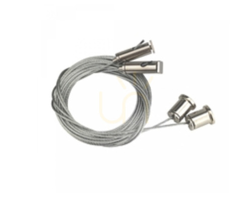 Prüfen Zubehör Universal Hebegurt mit Autoregulation und Kabel 3m Silber 2 Stück Spectrum.