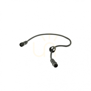 Garten Licht Girlande Kabelverlängerung Cord 2m Schwarz Spektrum. small 0