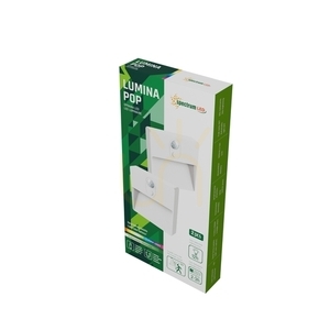 Lumina Pop RGBw+Dim PIR Treppenbeleuchtung 500mah Usb C Weiß 78x80x22 2 Pack. small 8