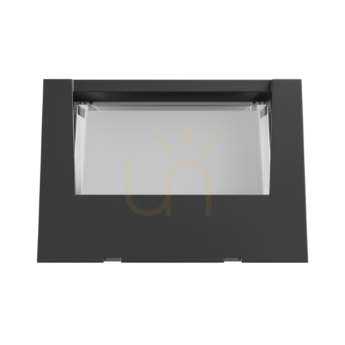 Prüfen Verto Square Cup 10W CCT Außenwandleuchte 230V IP65 160 X160 X110mm Schwarz