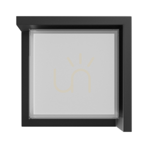 Außenwandleuchte Verto Square Edge 10W CCT 230V 160/120 St IP65 160 X160 X100mm Schwarz. small 1