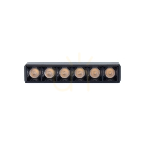 System Shift Basic Grid Xs Lineare Leuchte 110mm 6W 4000 K Schwarz. small 2