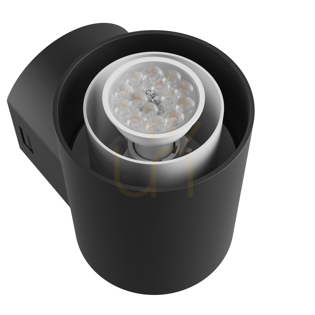 Anzeige Außenwandleuchte Stella Round Wall GU10 6W CCT 230V 270 St IP44 Ik08 155 X160 X230mm Schwarz Runde Fassade. Außenwandleuchte Stella Round Wall GU10 6W CCT 230V 270 St IP44 Ik08 155 X160 X230mm Schwarz Runde Fassade.