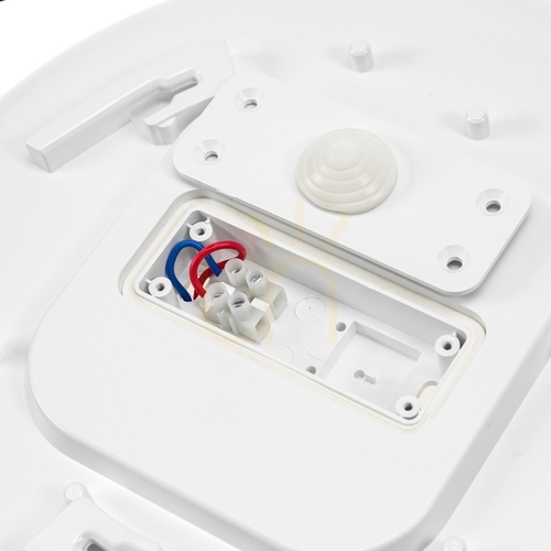 Prüfen Plafond Nymphea Eco 2 28W NW 230V 120st IP44 Ik07 Fi330x60mm Weiß Rund.