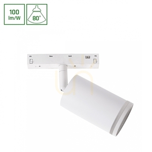 Strahler für Stromschienen System Shift Basic Spot S Ring Richtstrahler 55 X100 X160mm 7W 4000 K Weiß small 1