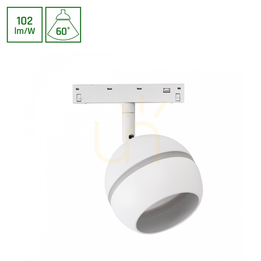 Prüfen System Shift Basic Globe Ring Light Leuchte 90mm 10W 2700 K Weiß System Shift Basic Globe Ring Light Leuchte 90mm 10W 2700 K Weiß