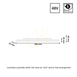 System Shift Smart Line S Linear Leuchte 304x23x42mm 8W 100st Weiß CCT/Dim 5 Jahre Garantie. 3 System Shift Smart Line S Linear Leuchte 304x23x42mm 8W 100st Weiß CCT/Dim 5 Jahre Garantie. small 3
