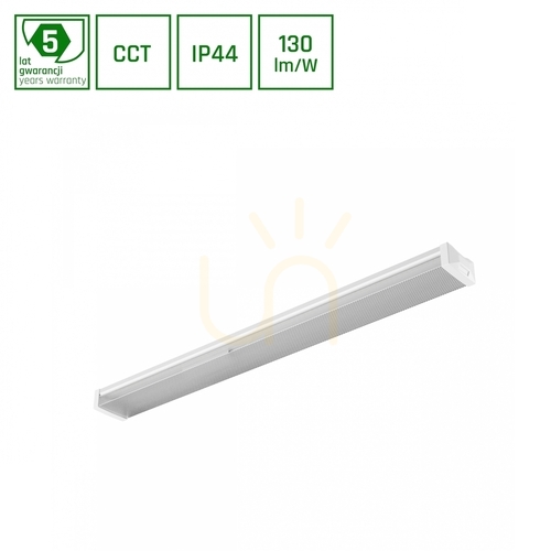 Prüfen LIMEA PRISMATICA 1200mm Lichtleiste 40 W/30 W/20W 3 CCT 230V 100st IP44 Ik10 1200x115x60mm 5 Jahre Garantie.