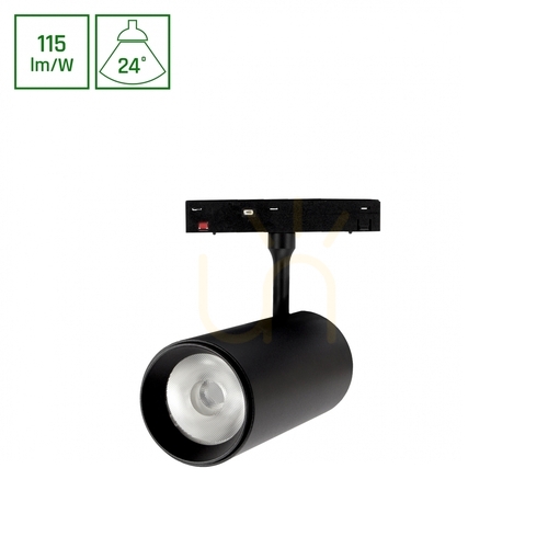 Prüfen Strahler für Stromschienensystem Shift Basic Spot L Richtstrahler 65x140x210mm 20W 4000 K Schwarz.
