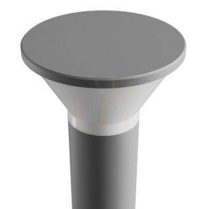 Außen Stehlampe Stella Rund GU10 6W CCT 230V 270 St IP44 Ik08 210 X765mm Grau Rund. 2 Außen Stehlampe Stella Rund GU10 6W CCT 230V 270 St IP44 Ik08 210 X765mm Grau Rund. small 2