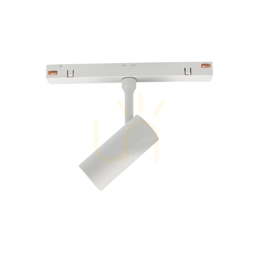 Aussicht Strahler für Stromschienen System Shift Smart Spot S Richtungsleuchte 35x80x120mm 6W 24st Weiß CCT/Dim 5 Jahre Garantie. Strahler für Stromschienen System Shift Smart Spot S Richtungsleuchte 35x80x120mm 6W 24st Weiß CCT/Dim 5 Jahre Garantie.