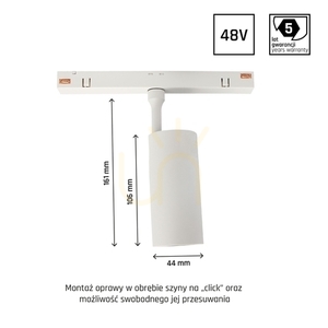 Strahler für Stromschienen System Shift Smart Spotm Richtungsleuchte 44x100x145mm 10W 24st Weiß CCT/Dim 5 Jahre Garantie. 5 Strahler für Stromschienen System Shift Smart Spotm Richtungsleuchte 44x100x145mm 10W 24st Weiß CCT/Dim 5 Jahre Garantie. small 5