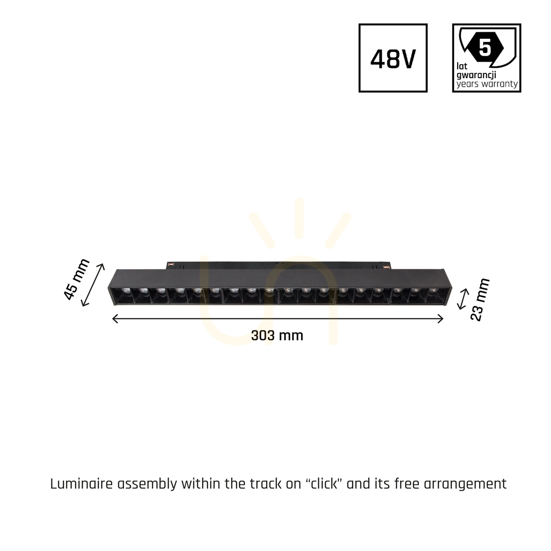 Vorschau System Shift Smart Gridm Linear Light 330x23x42mm 17W 40st Schwarz CCT/Dim 5 Jahre Garantie. System Shift Smart Gridm Linear Light 330x23x42mm 17W 40st Schwarz CCT/Dim 5 Jahre Garantie.