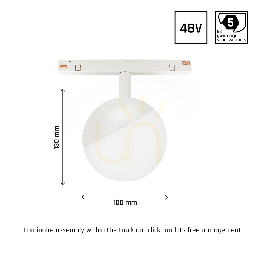 Aussicht System Shift Smart Globe Light Fi100x130mm 5W 165st Weiß CCT/Dim Jahre garantiert. System Shift Smart Globe Light Fi100x130mm 5W 165st Weiß CCT/Dim Jahre garantiert.