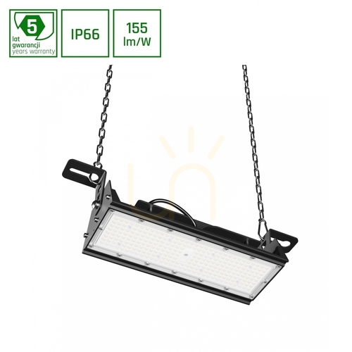 Prüfen Halls Line 2 High Bay Lichtleiste 75W NW 230V 60 X90 St IP66 Ik10 547 X150 X130mm Schwarz 5 Jahre Garantie. 0 10