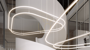 LED-Profil Lumines inFLEXA 1 m, schwarz, Einbau, 21 × 16 mm, Streifen bis 12 mm small 2