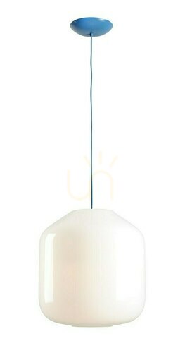 Prüfen Pendelleuchte Aldex Flask Sapphire XL Ø 40 cm, 3×E27, Opalglas 8500G31_XL