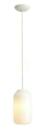Prüfen Pendelleuchte Aldex Flask Cotton M Glas Metall 1-flammig 8500G20_M