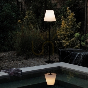 Außenstehleuchte Ideallux Arcadia 365749 anthrazit E27 IP44 Ø34,7 cm small 1