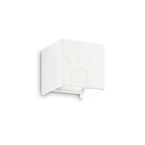 Prüfen Außenwandleuchte Ideallux ATOM 366807 anthrazit rund 10 cm IP54 LED 12W 4000K