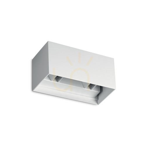 Prüfen Außenwandleuchte Ideallux ATOM 366869 anthrazit rund Ø20 cm IP54 4000K LED