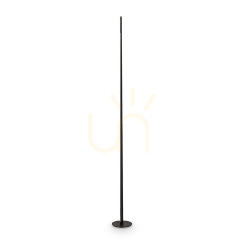 Prüfen Stehlampe Ideallux Blade LED 15W dimmbar schwarz 251 cm 368658
