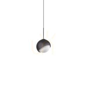 Pendelleuchte Ideallux Bloom schwarz Glas G9 Ø11,5 cm 366630 0 Pendelleuchte Ideallux Bloom schwarz Glas G9 Ø11,5 cm 366630 small 0