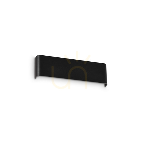 Prüfen Wandleuchte Ideallux Delta 369617 schwarz rund Ø30 cm 3-flammig G9 Aluminium