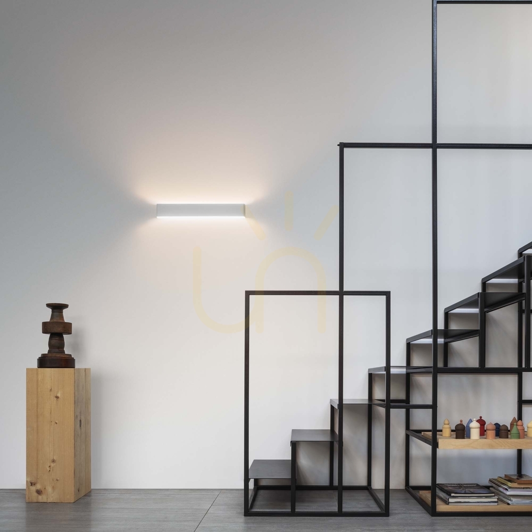 Aussicht Wandleuchte Ideallux Delta 357126 LED 37W 3000K Beton Aluminium Ø110 cm Wandleuchte Ideallux Delta 357126 LED 37W 3000K Beton Aluminium Ø110 cm