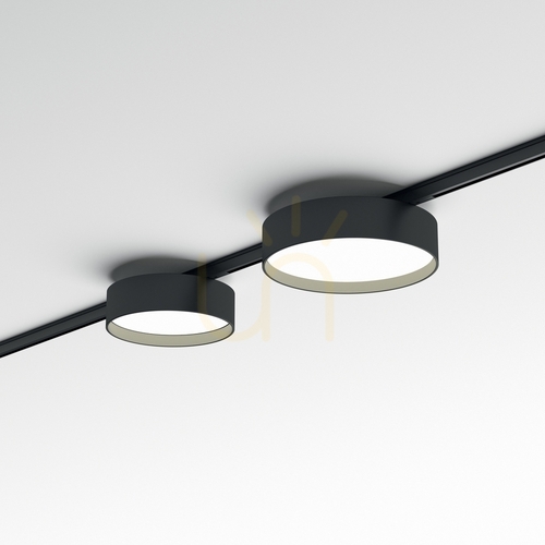 Prüfen LED Stromschienenleuchte Ideallux Deva 370019 schwarz 10W 4000K Ø11,3 cm