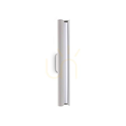 Prüfen Wandleuchte Ideallux Dorica 366258 weiß LED 8,5W Metall Aluminium 30 cm