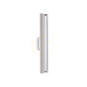 Wandleuchte Ideallux Dorica 366258 weiß LED 8,5W Metall Aluminium 30 cm small 0