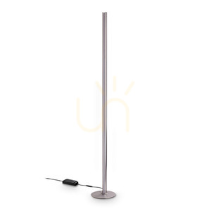 Stehlampe Ideallux Dorica LED 50W dimmbar Metall Aluminium 190 cm 366203 small 0