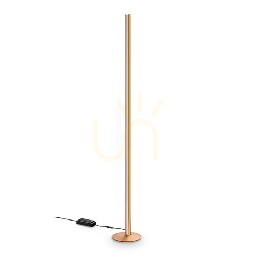 Prüfen Stehlampe Ideallux DORICA 366159 LED 50W dimmbar kupfer 190 cm
