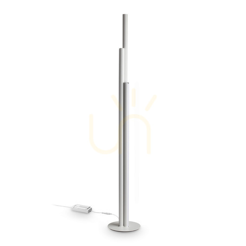 Prüfen Stehlampe Ideallux Dorica weiß LED 66W dimmbar 3-flammig 190 cm 366227