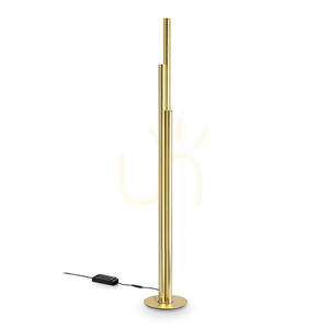 Stehlampe Ideallux Dorica 366241 Messing LED 66W dimmbar 3-flammig 190 cm small 0