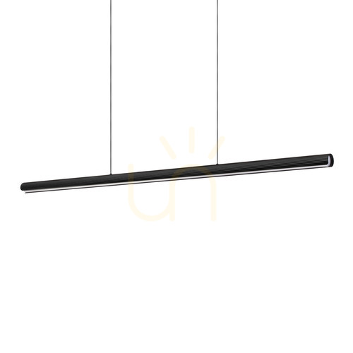 Prüfen Pendelleuchte Ideallux Dorica LED schwarz 140 cm dimmbar 366401