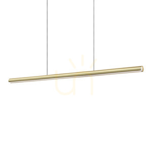Pendelleuchte Ideallux Dorica Messing LED 35W Ø140 cm 366449 small 0