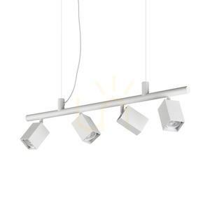 Pendelleuchte Ideallux Dynamite weiß 4-flammig Ø76 cm GU10 367453 0 Pendelleuchte Ideallux Dynamite weiß 4-flammig Ø76 cm GU10 367453 small 0