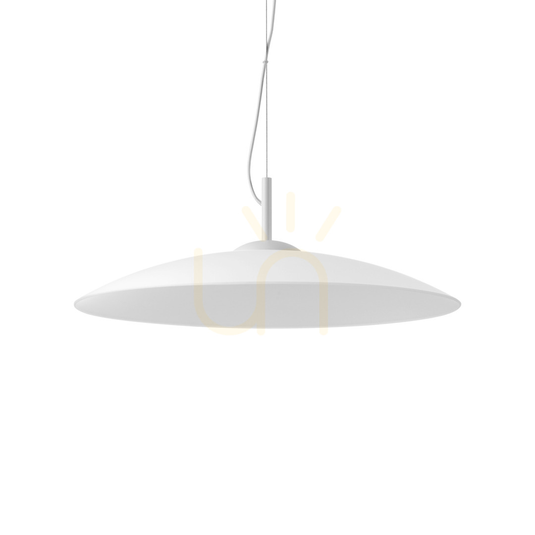 Prüfen Pendelleuchte Ideallux Eclipse weiß Glas Metall Ø60 cm GX53 338767 Pendelleuchte Ideallux Eclipse weiß Glas Metall Ø60 cm GX53 338767