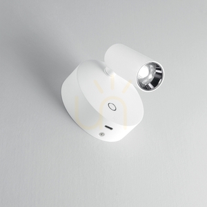 Wandleuchte Ideallux ELF 347462 schwarz rund LED 3W dimmbar Ø8,5 cm 3 Wandleuchte Ideallux ELF 347462 schwarz rund LED 3W dimmbar Ø8,5 cm small 3
