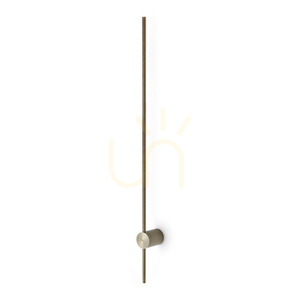 Wandleuchte Ideallux Essence Messing LED 19W 3000K 115 cm 371719 small 0