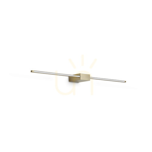 Prüfen Wandleuchte Ideallux Essence Messing LED 12W 3000K Ø75 cm 371689