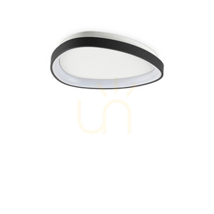 Plafond Ideallux Gemini 372044 LED schwarz 42,5 cm 24W 4000K small 0