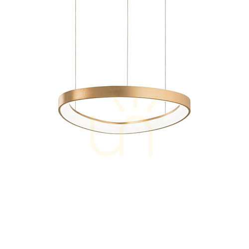 Prüfen Pendelleuchte Ideallux GEMINI Messing LED 42,5 cm 4000K 372143