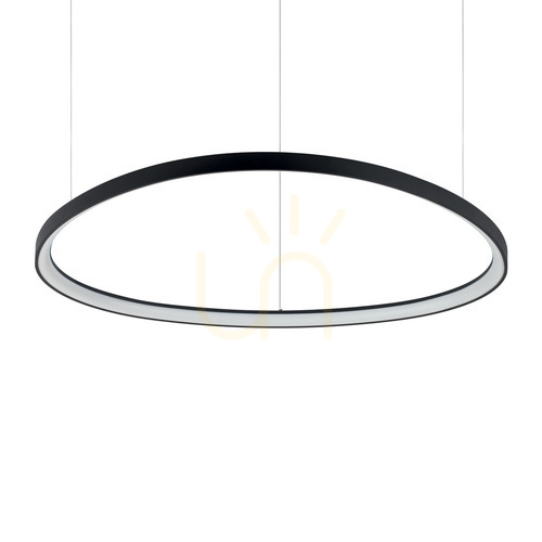 Prüfen Pendelleuchte Ideallux GEMINI schwarz LED 4000K Ø105 cm 372228