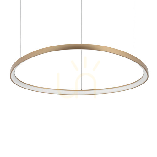 Prüfen Pendelleuchte Ideallux Gemini Messing LED 105 cm 4000K 372235