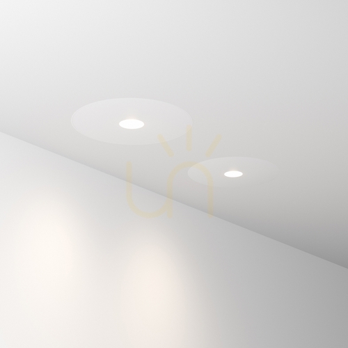 Prüfen Einbauleuchte Ideallux Infinity schwarz LED 7W 3000K Ø8,5 cm 356129