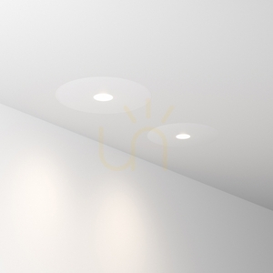 Einbauleuchte Ideallux Infinity schwarz LED 7W 3000K Ø8,5 cm 356129 small 1